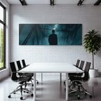 Tropics and Jungle Dark Industrial Environment Mysterious Figures Travel