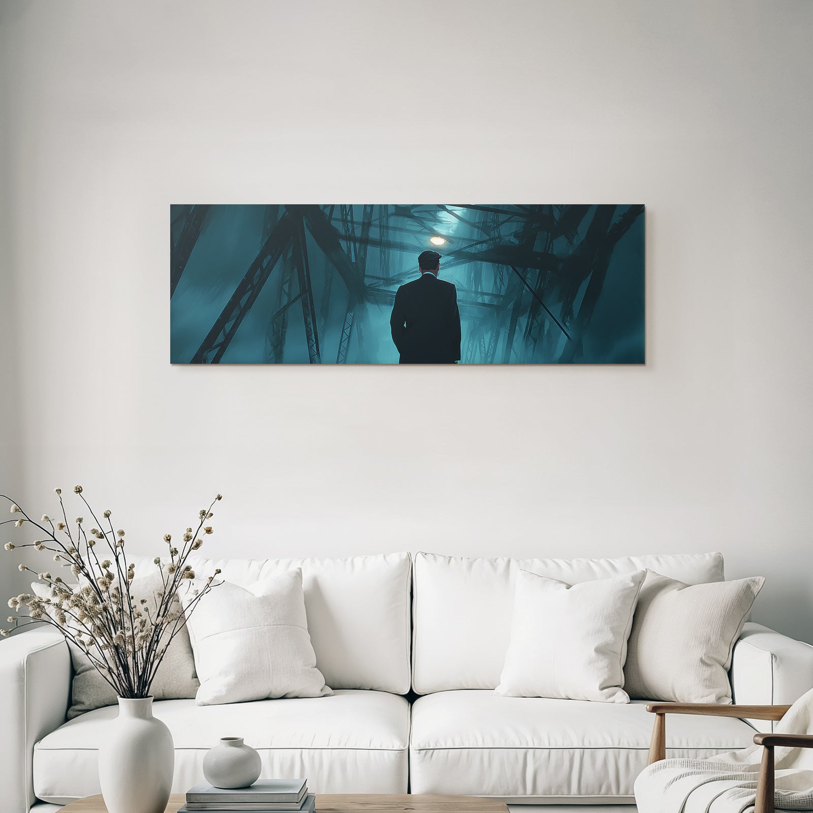 Tropics and Jungle Dark Industrial Environment Mysterious Figures Travel