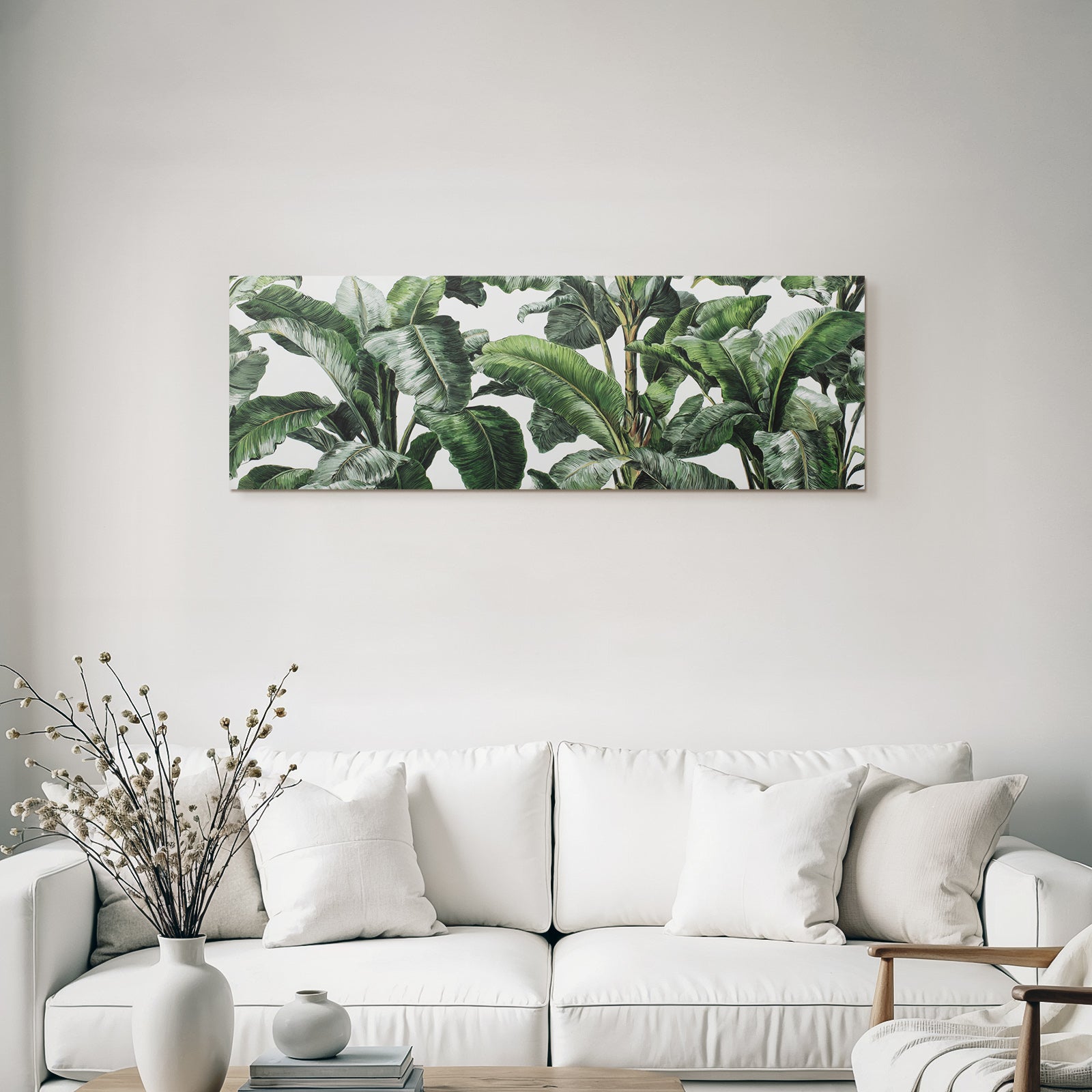 Tropics and Jungle Lush Green Leaf Detail Tropical Plants Background