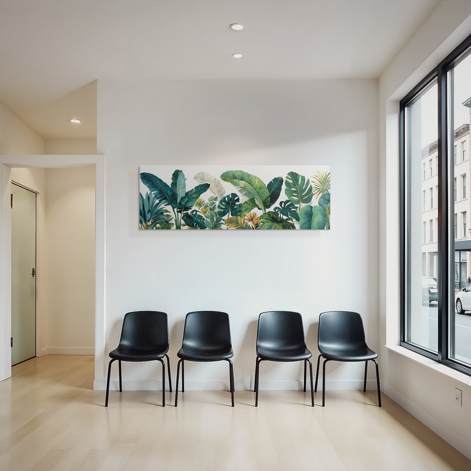 Tropics and Jungle Tropical Leaves Vibrant Artwork Botanical Feeling