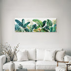 Tropics and Jungle Tropical Leaves Vibrant Artwork Botanical Feeling