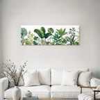 Tropics and Jungle Tropical Plant Diversity Artistic Illustration