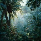 Tropen Und Dschungel Lush Dense Jungle Oder Regenwald Szene | Tropen und Dschungel | Landschaften