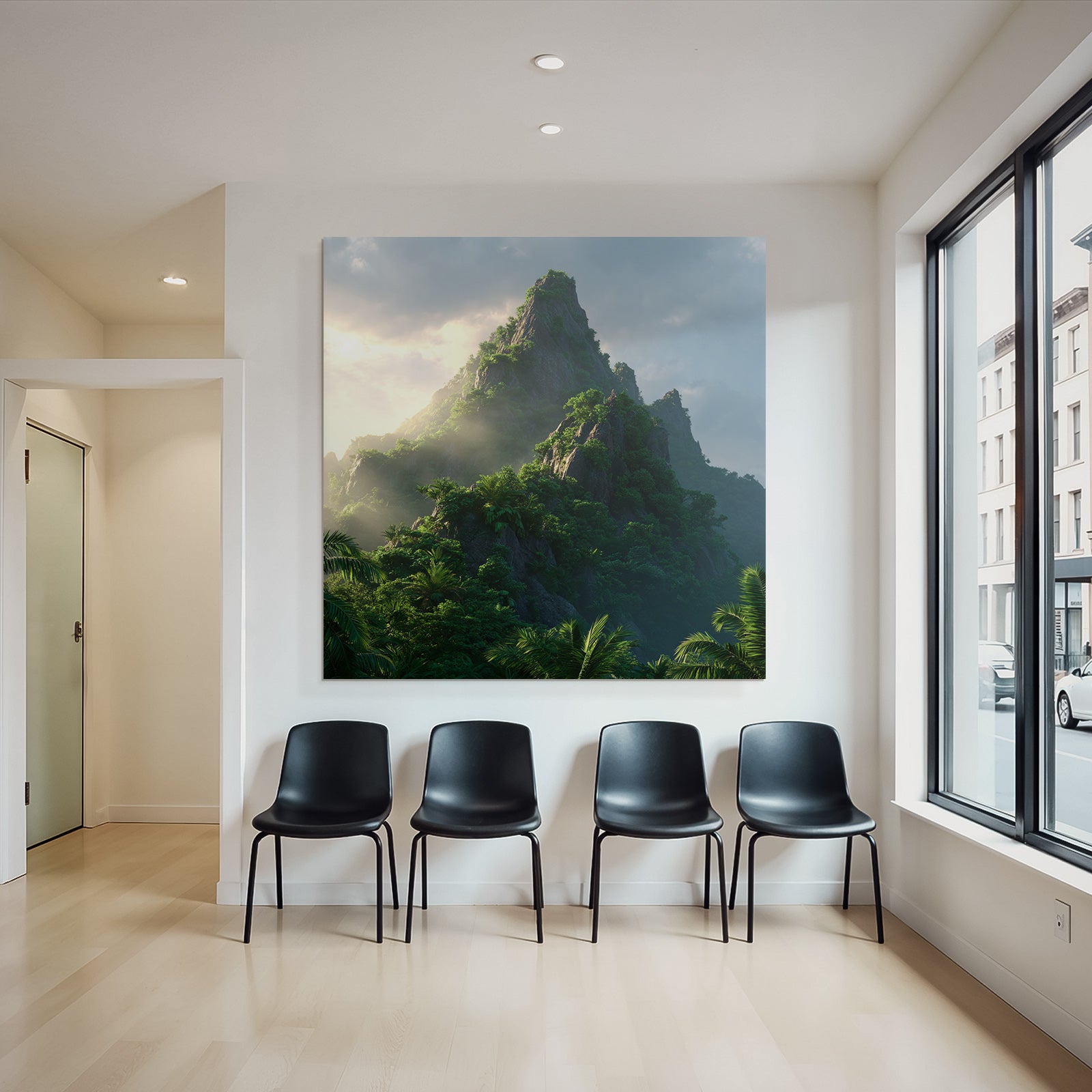 Tropics and Jungle Lush Mountainous Landscape Dawn Dusk Tropical Subtropical