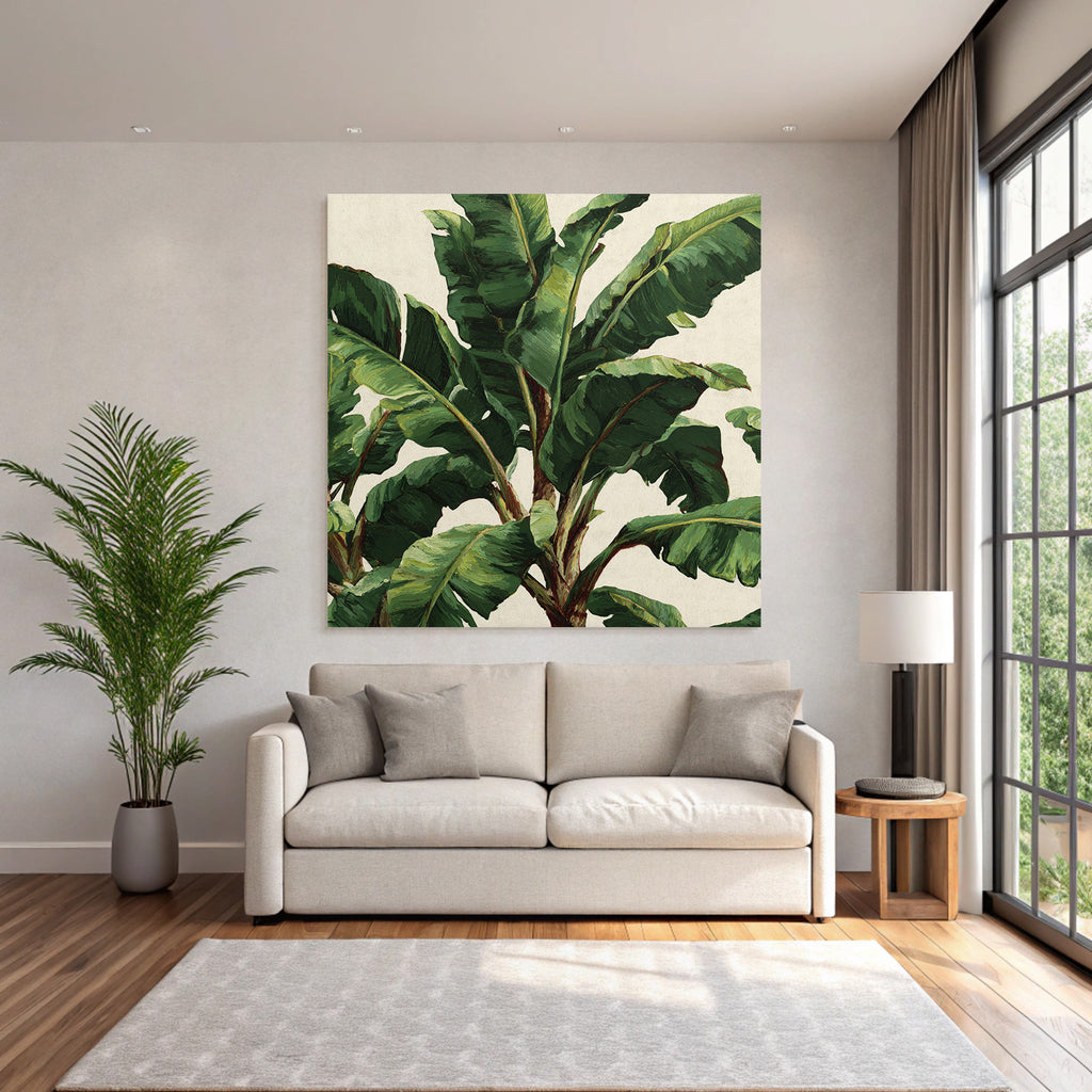 Tropics and Jungles Rich Green Developments of Tropical Plants