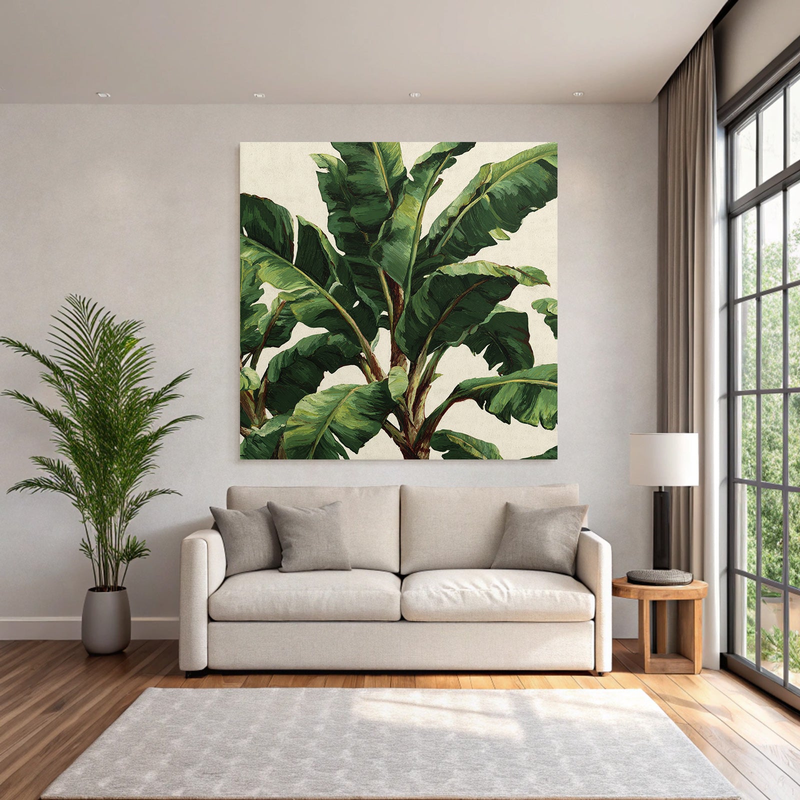 Tropics and Jungles Rich Green Developments of Tropical Plants