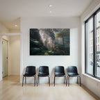 Tropics and Jungles Lush Forests Sunlight Film Through the Treetops Mystical Atmosphere