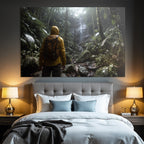 Tropics and Jungle Tropical Forest Adventure with Waterfall in Nature