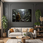 Tropics and Jungle Tropical Forest Adventure with Waterfall in Nature