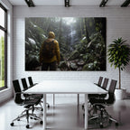 Tropics and Jungle Tropical Forest Adventure with Waterfall in Nature