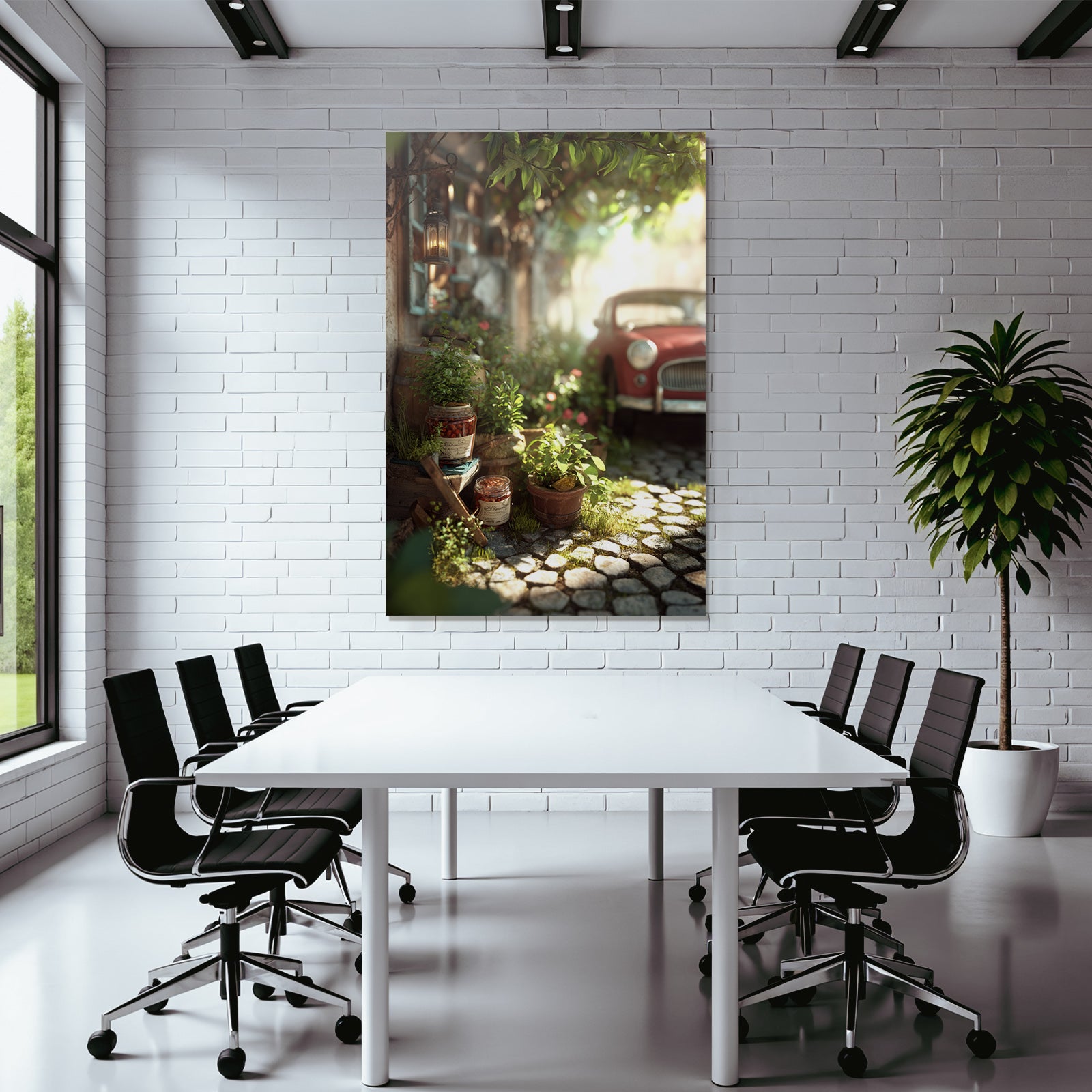 Forests and meadows Charming garden scenes Rustic objects with warm light