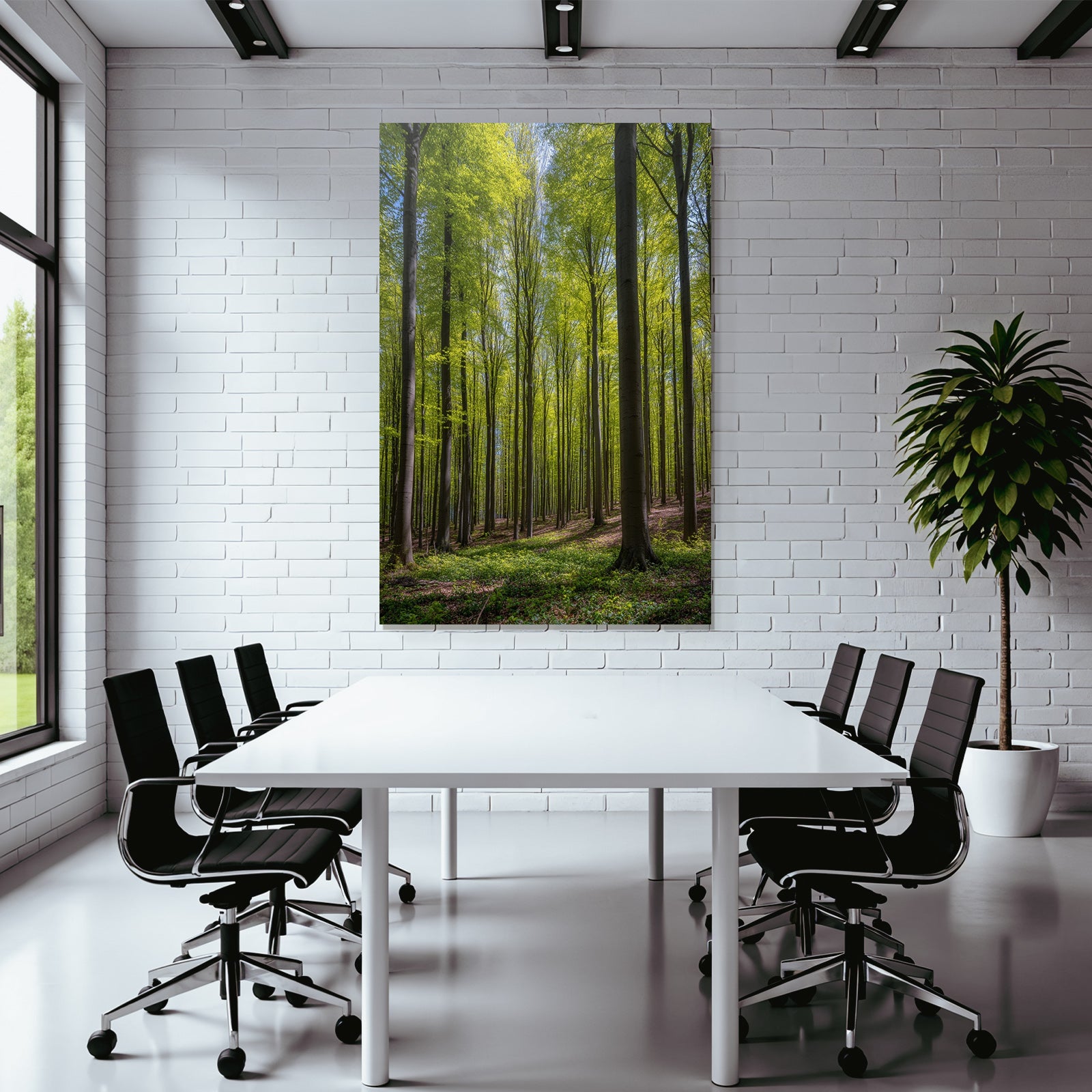 Wälder Und Wiesen Lush Forest Scene Sunlight Canopy Nature Beauty