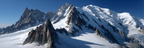 Winter View Von Schneebedeckten Bergen Mit Gletschern Und Felsen | Winterlandschaften | Landschaften