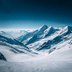 Winter Schneebedeckte Berglandschaft Winter Aussicht Meisterwerk | Winterlandschaften | Landschaften