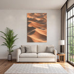 Desert sand dunes landscape