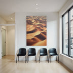 Desert Sand Dunes Wind Pattern Sand Texture Desert Nature Beauty