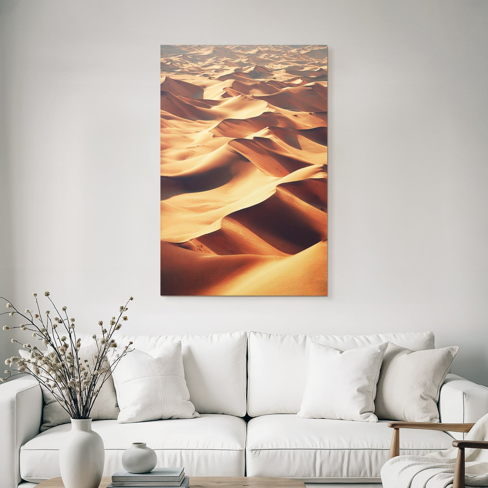 Desert Sand Dunes Wind Pattern Sand Texture Desert Nature Beauty
