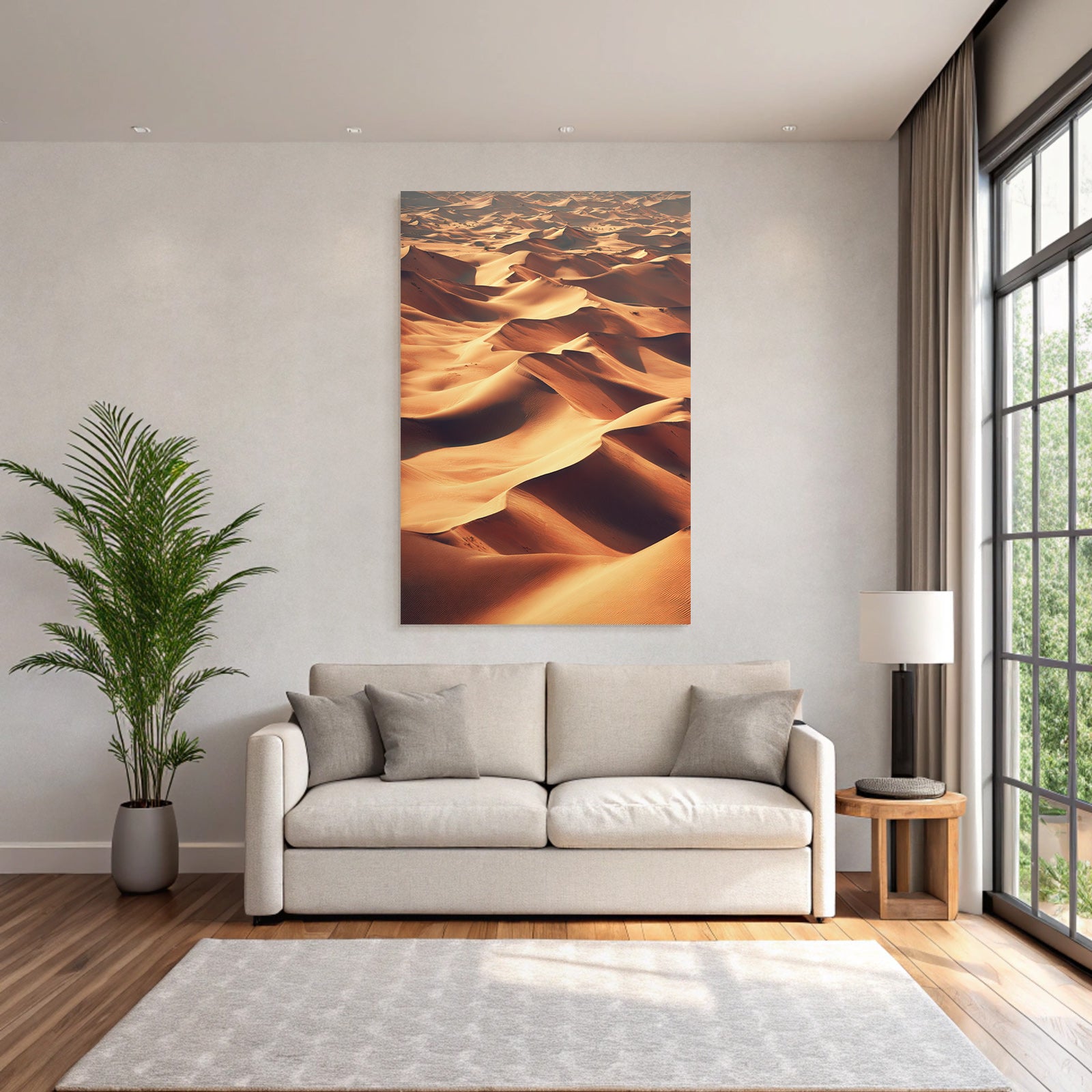 Desert Sand Dunes Wind Pattern Sand Texture Desert Nature Beauty