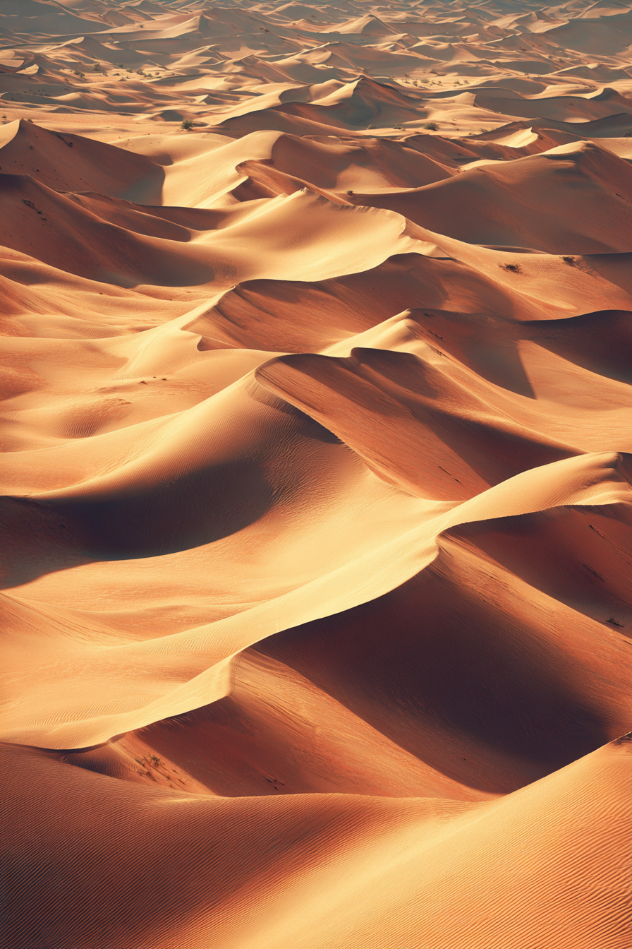 Wüsten Sanddünen Wind Muster Sand Texture Wüste Natur Schönheit | Wuesten und Savanne | Landschaften