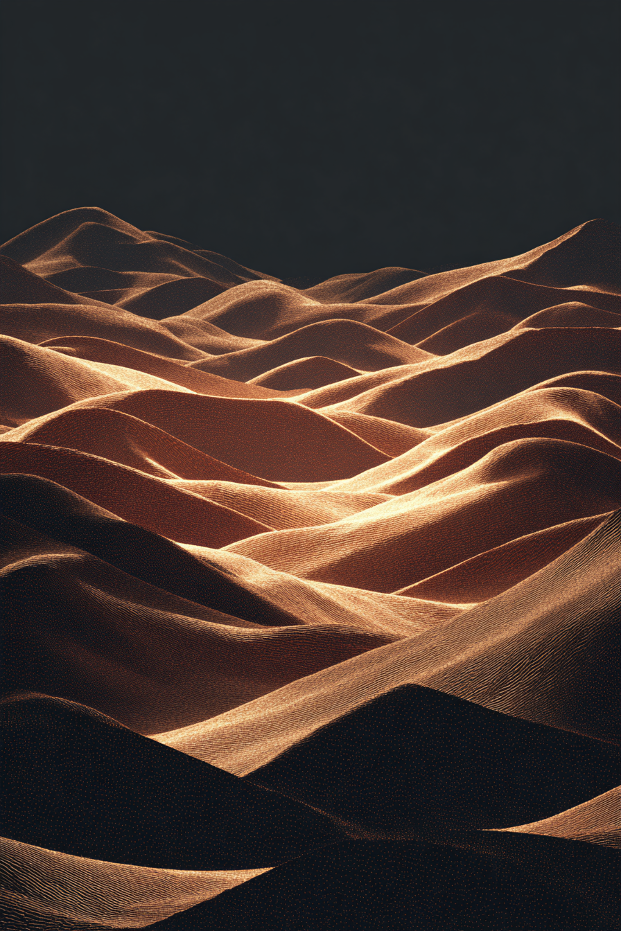 Wüsten Sanddünenlandschaft Sonnenuntergang Lichtspiel | Wuesten und Savanne | Landschaften