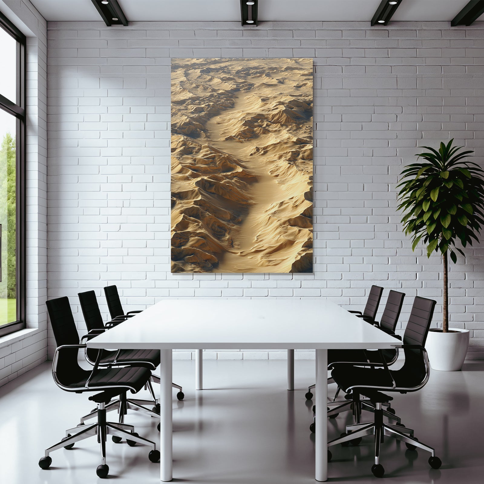 Desert sand dune landscape desert gold beige