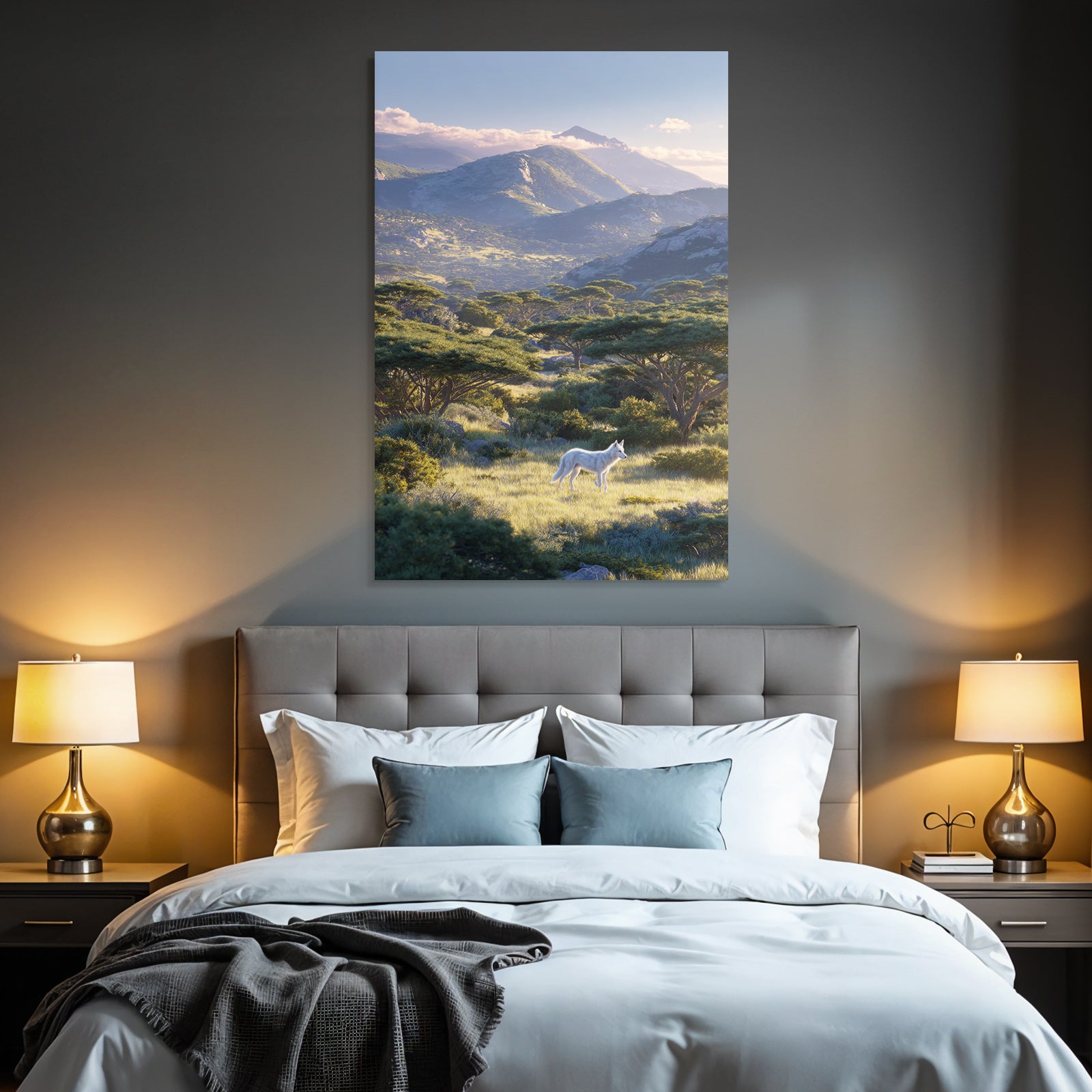 Desert Beautiful Nature Countryside White Animal In Foreground Calm Mood