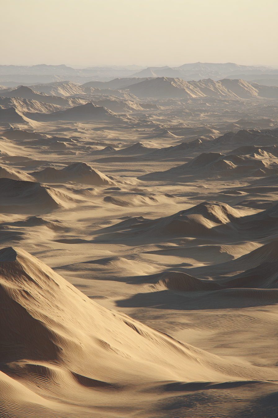 Wüsten Vast Desert Landscape Golden Hour | Wuesten und Savanne | Landschaften