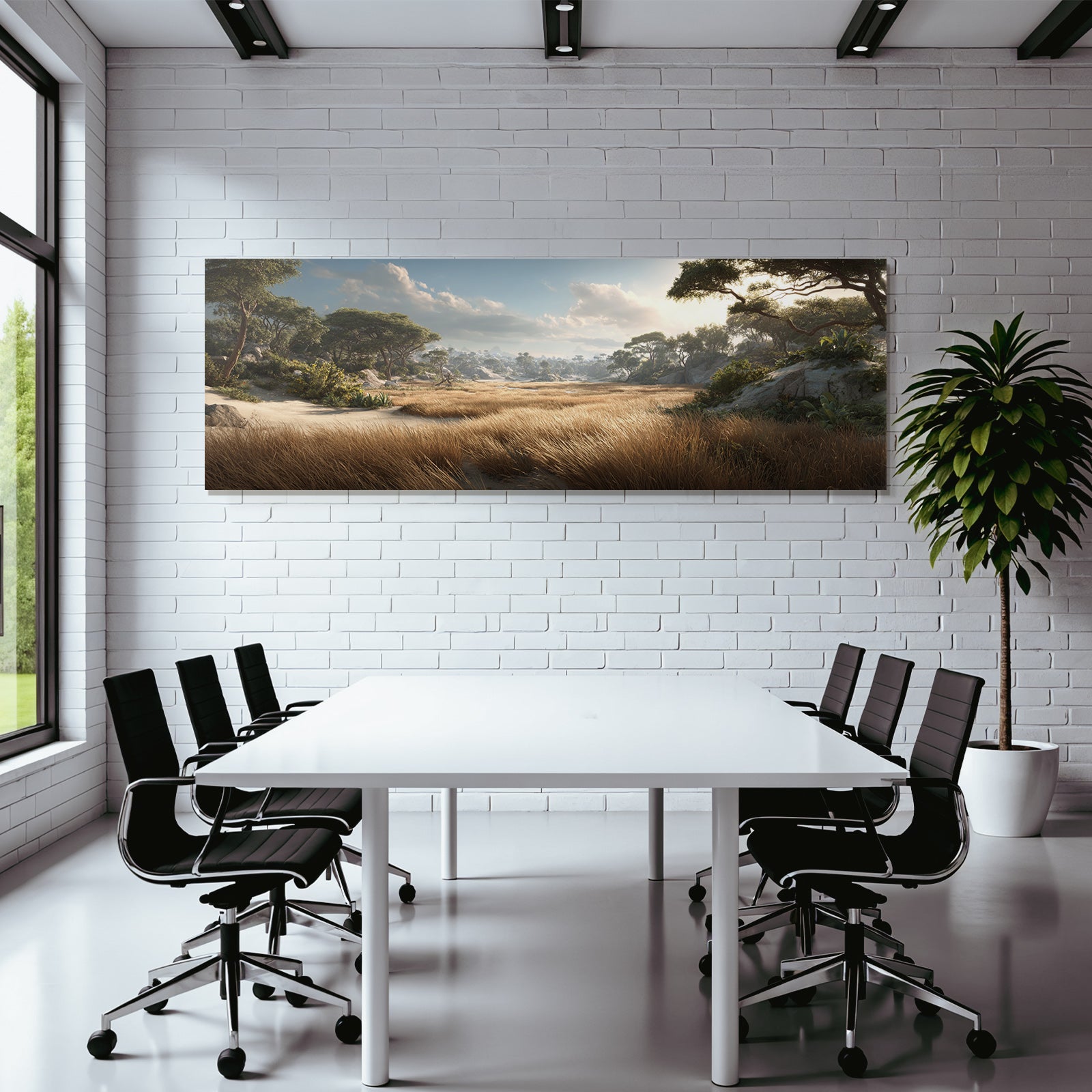 Deserts Peaceful landscapes Savannas Open woodlands