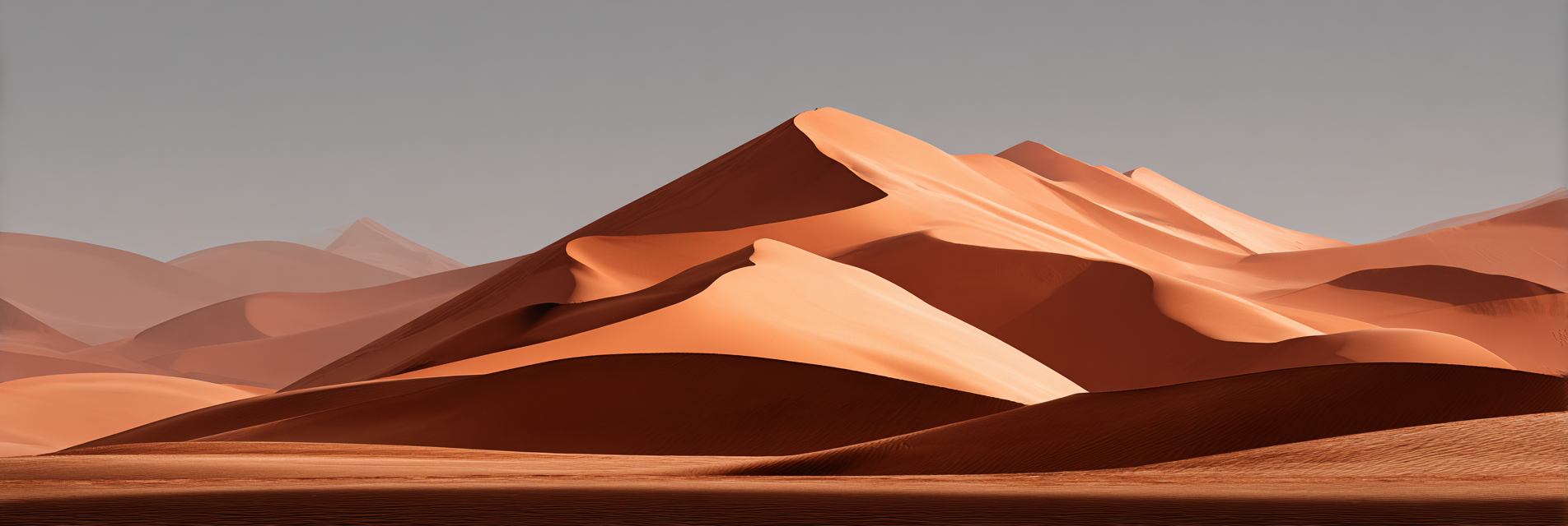 Wüsten Sanddünenlandschaft Bei Soyzeichen Im Winde Geformt | Wuesten und Savanne | Landschaften