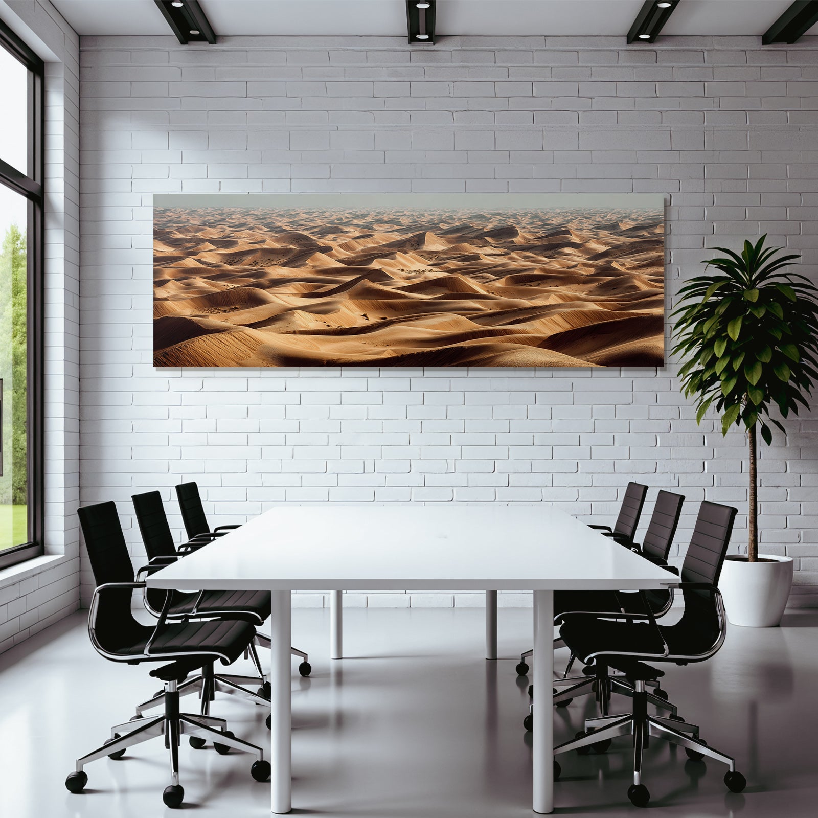Desert sand dune landscape Desert expanse Sand texture