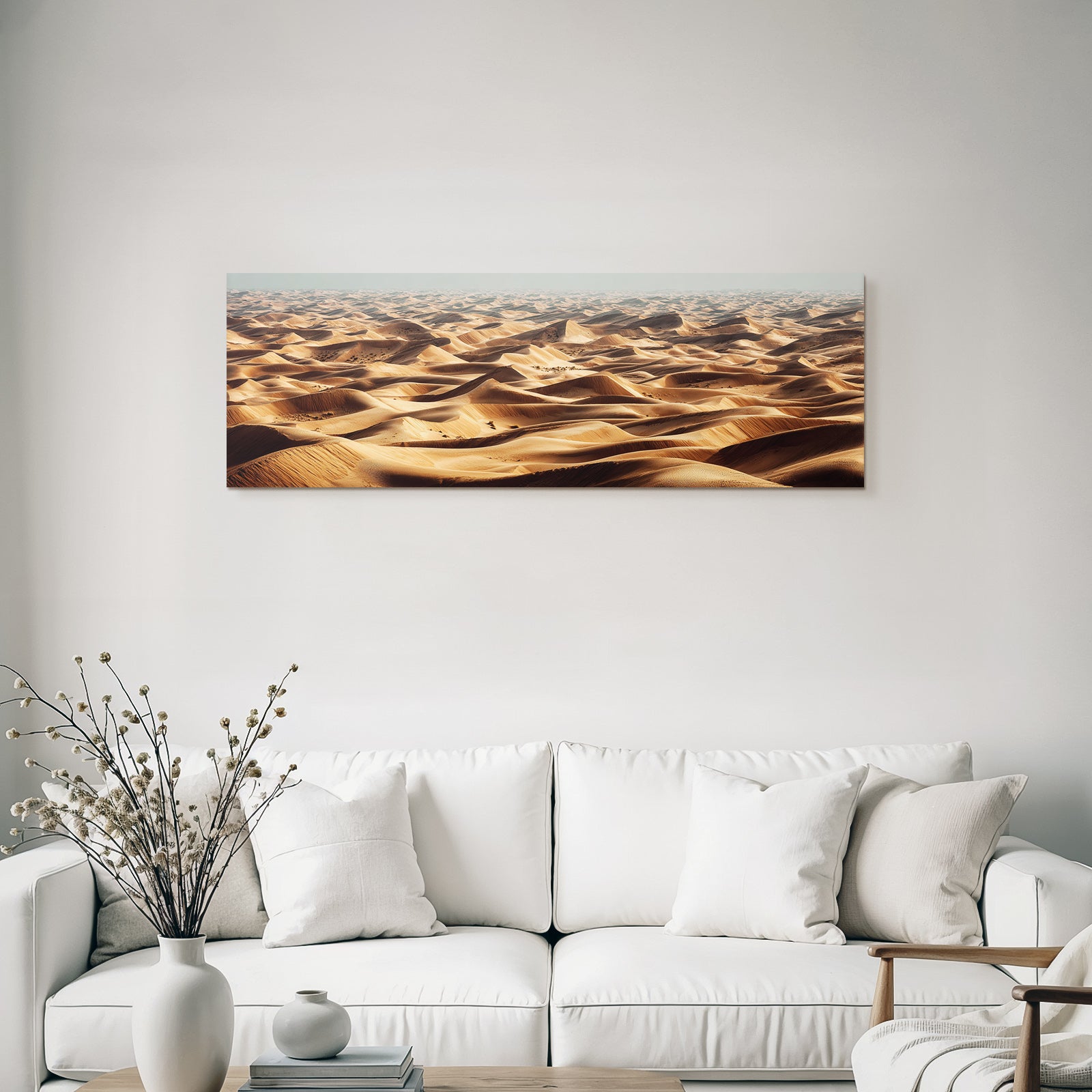 Desert sand dune landscape Desert expanse Sand texture