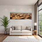 Desert sand dune landscape Desert expanse Sand texture