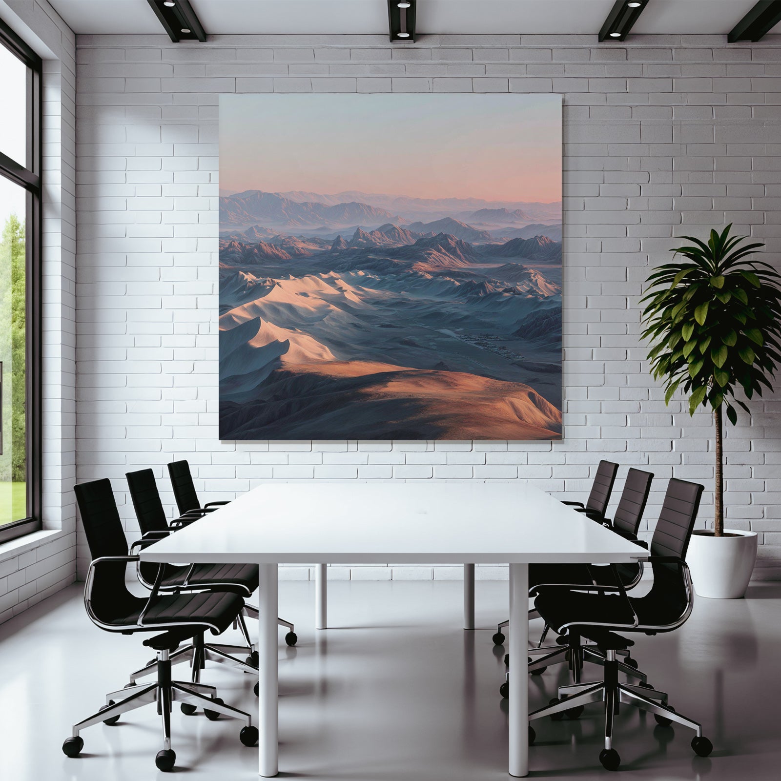 Deserts Breathtaking Landscape Mountains Valleys Sunrise Sunset Dreamlike Quality