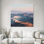 Deserts Breathtaking Landscape Mountains Valleys Sunrise Sunset Dreamlike Quality