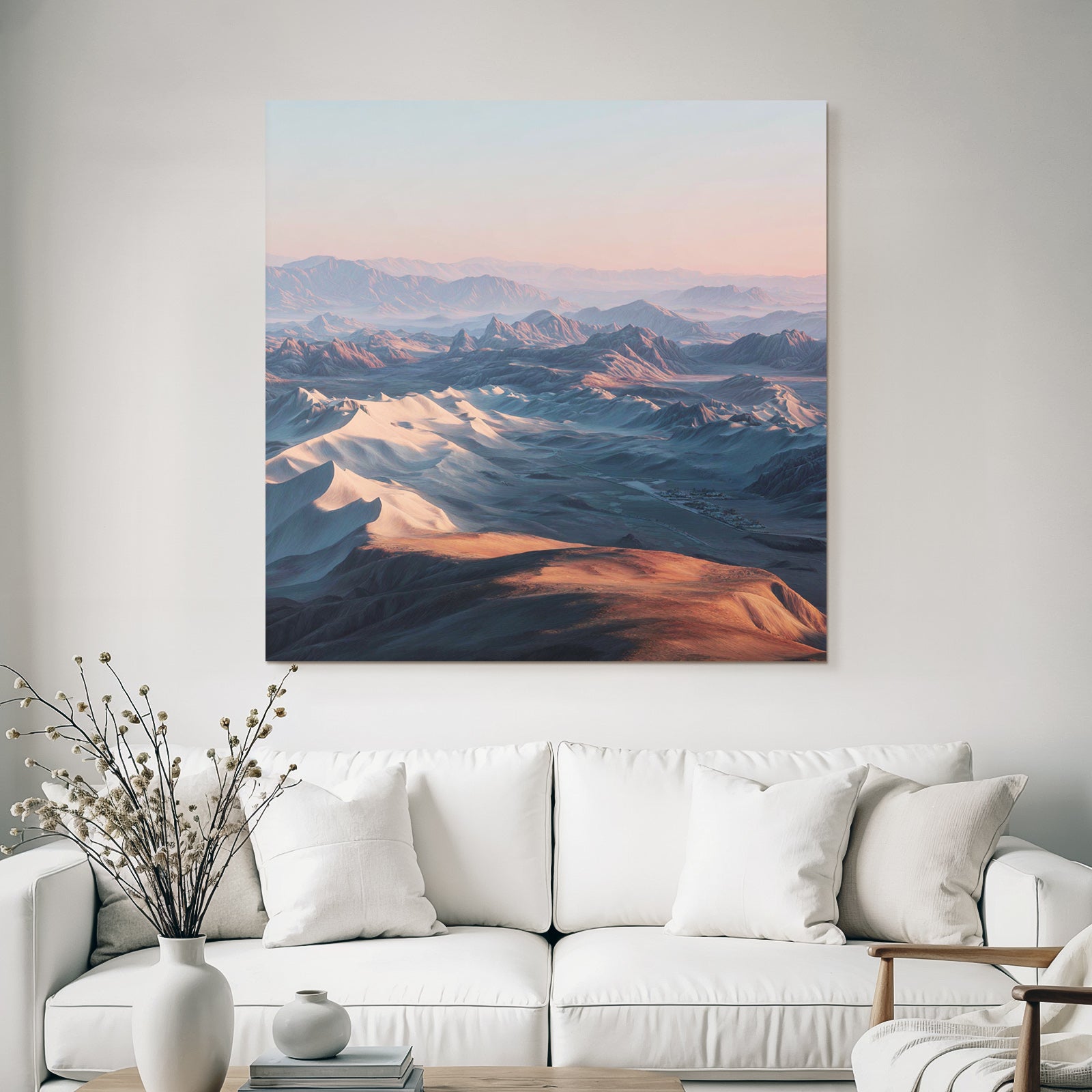 Deserts Breathtaking Landscape Mountains Valleys Sunrise Sunset Dreamlike Quality