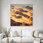 Desert sand dunes desert landscape morning sun