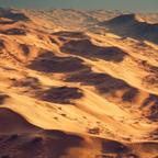 Wüsten Sanddünen Wüstenlandschaft Morgensonne | Wuesten und Savanne | Landschaften
