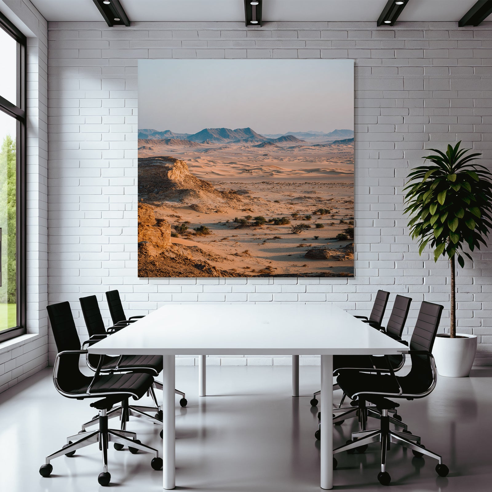 Deserts Vast desert landscape Warm tone Dimensions