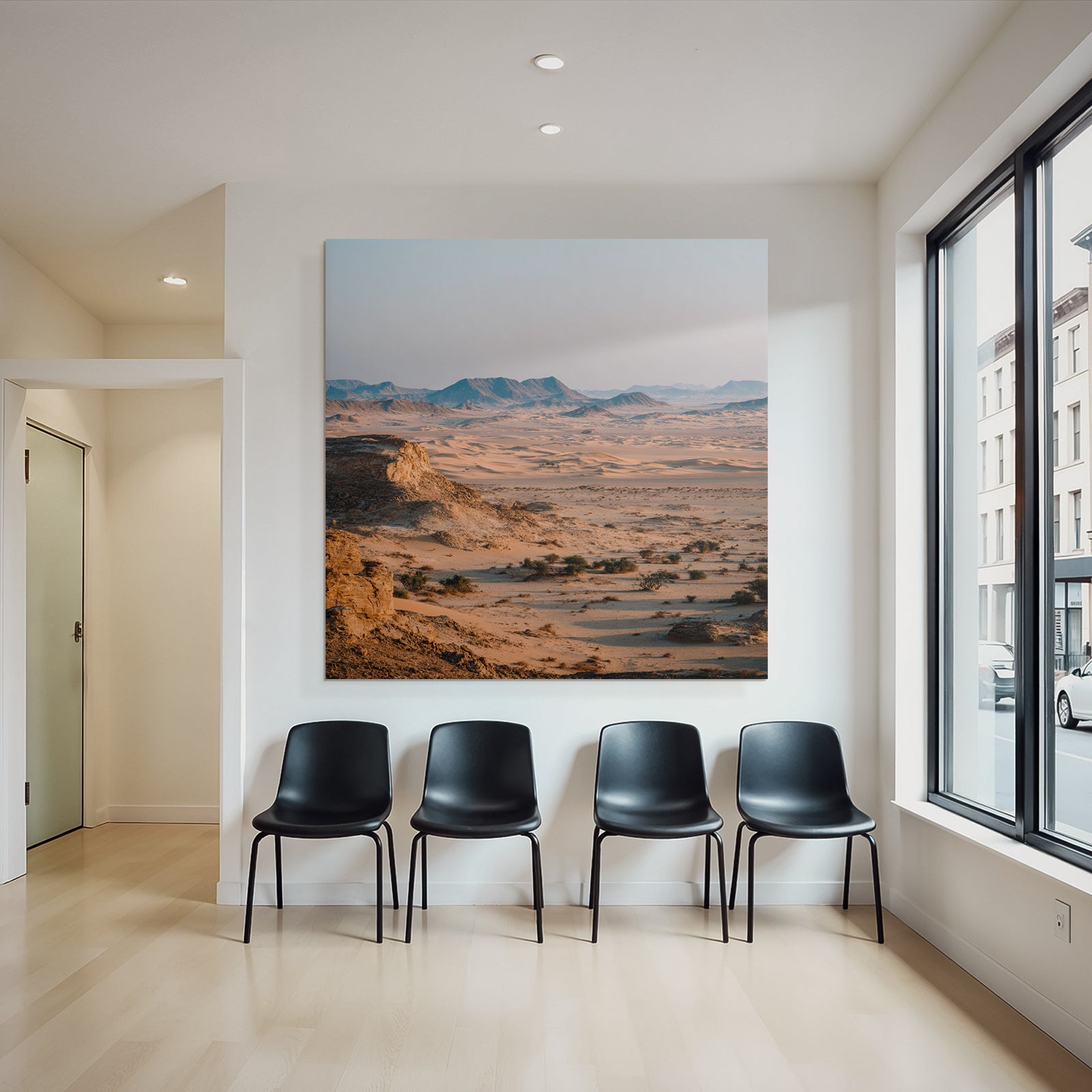 Deserts Vast desert landscape Warm tone Dimensions