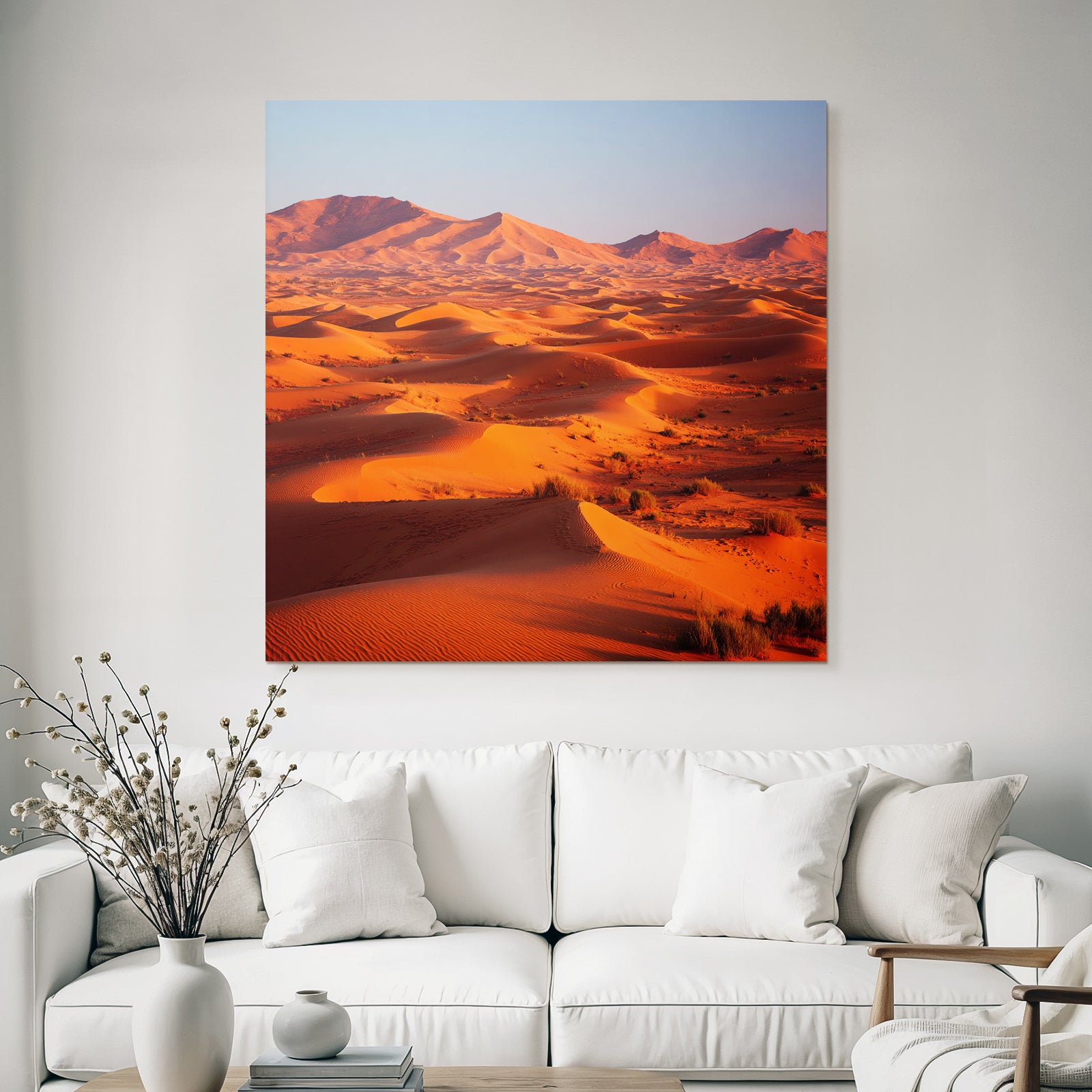 Deserts Desert landscape Sand dunes Sunset Golden light