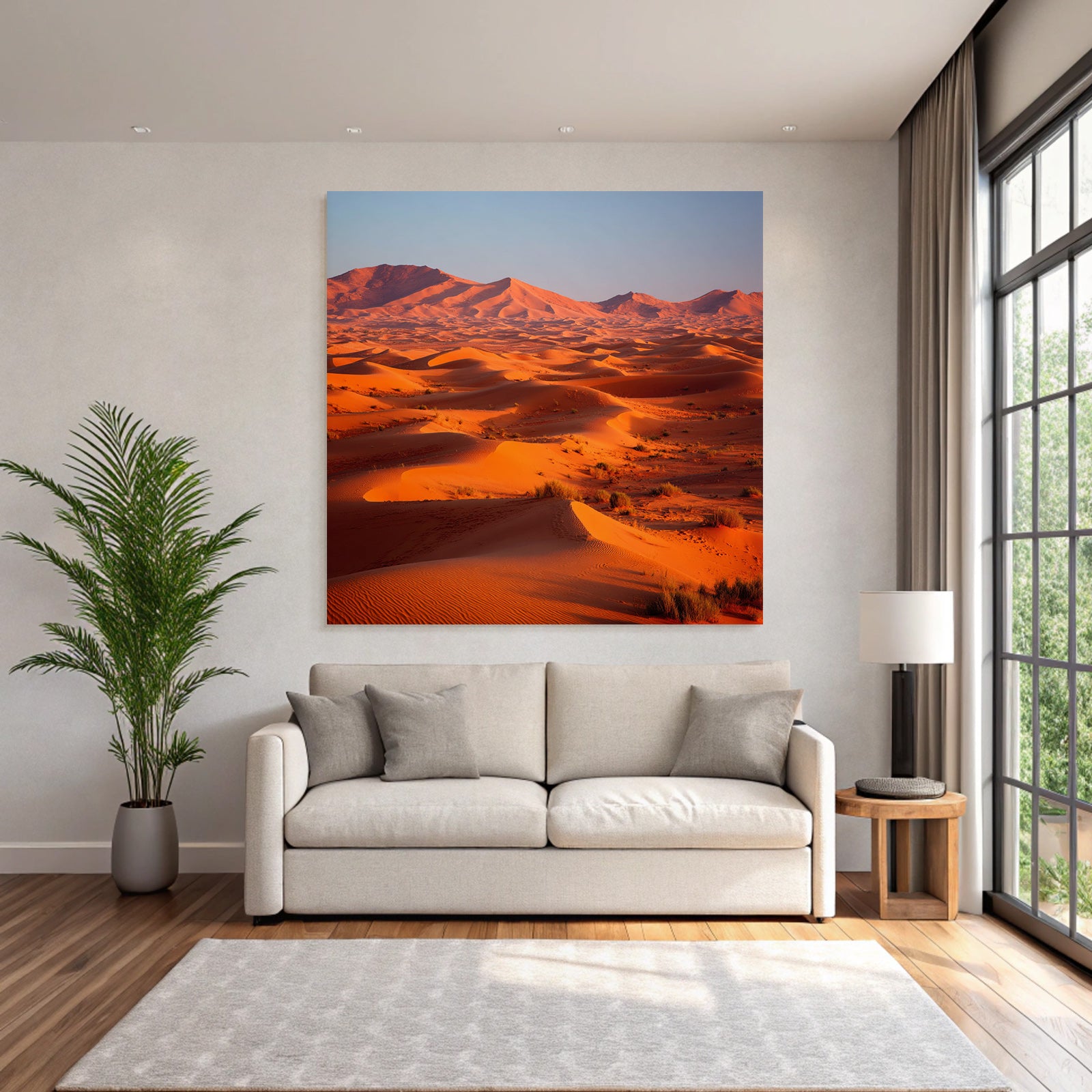 Deserts Desert landscape Sand dunes Sunset Golden light