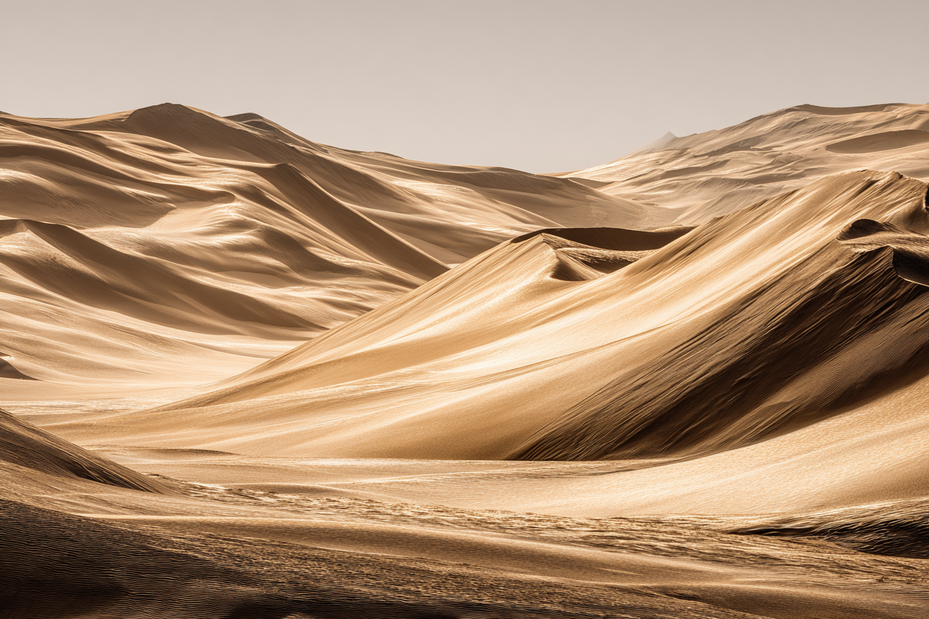 Wüsten Sanddünenlandschaft Sonnige Texte Und Formen | Wuesten und Savanne | Landschaften