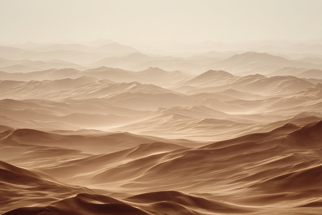 Wüsten Weites Sanddünenlandscape Ruhig Und Schön | Wuesten und Savanne | Landschaften