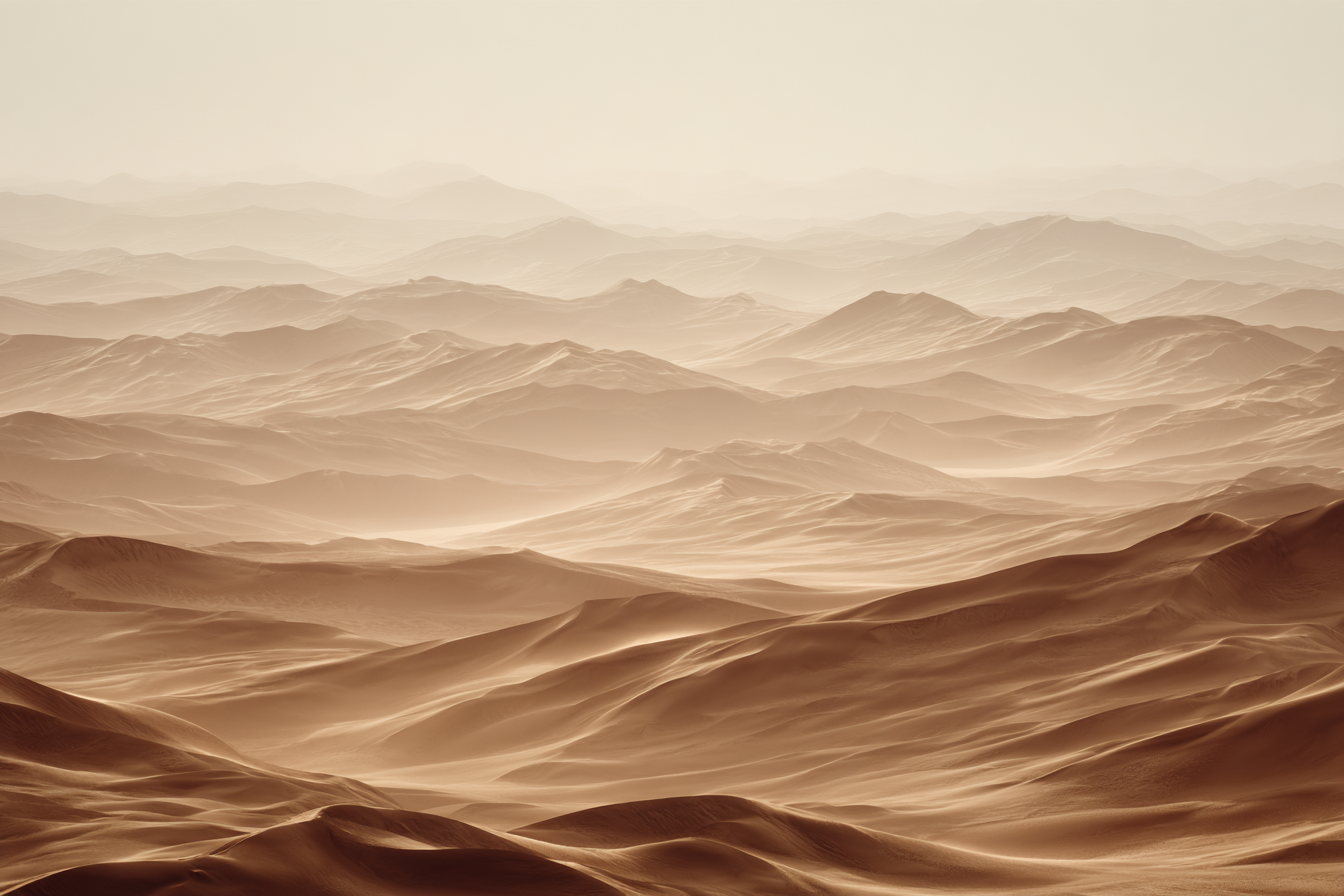 Wüsten Weites Sanddünenlandscape Ruhig Und Schön | Wuesten und Savanne | Landschaften