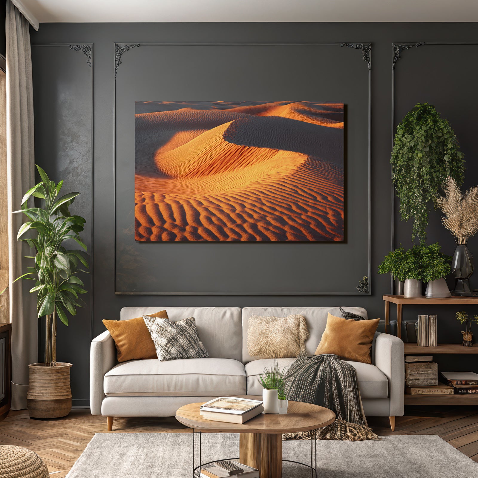 deserts desert landscape sand dunes sunrise sunset