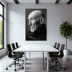 Based On The Image Description Aläscher Mann Mit Lederjacke Portrait