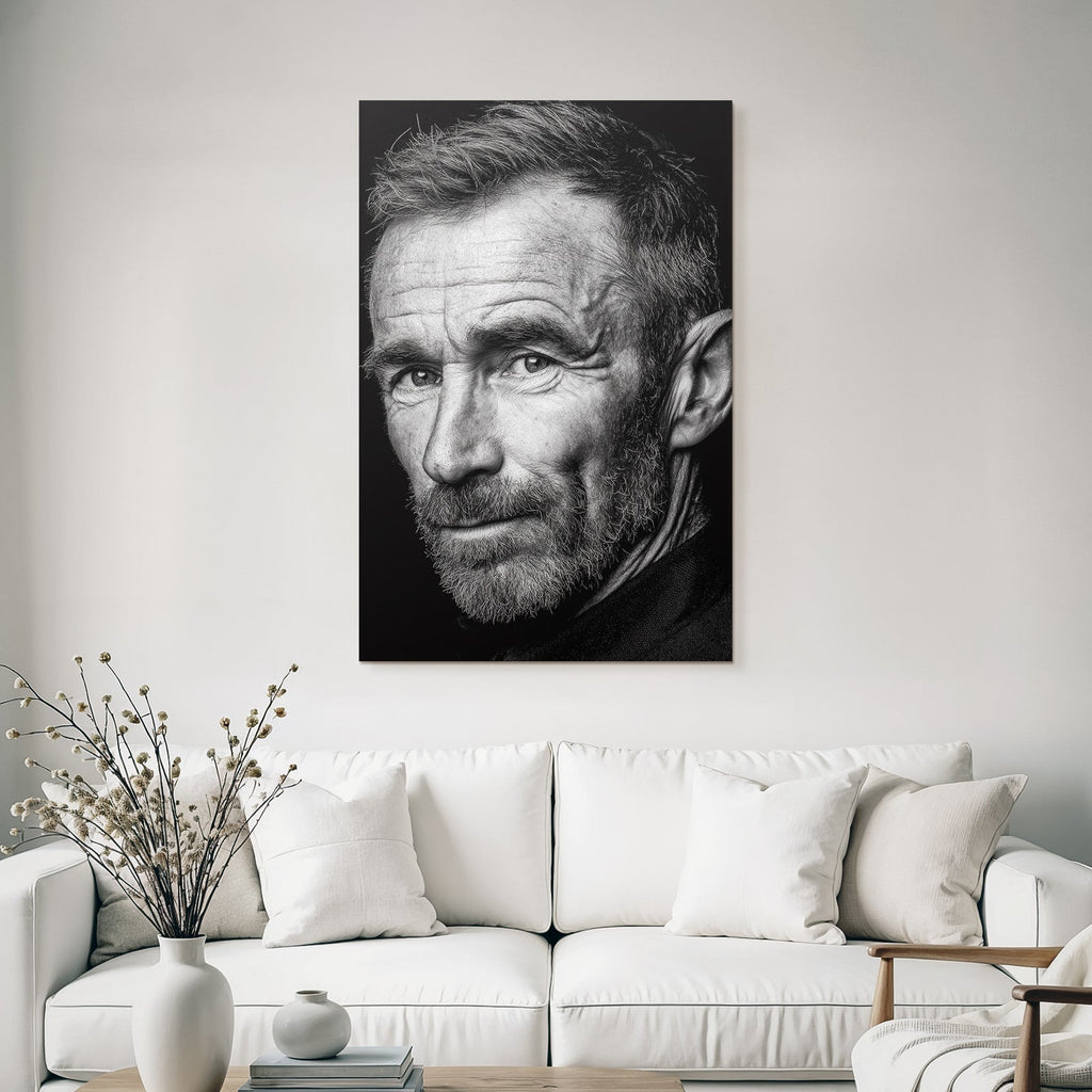 Der Mann mit den Falten