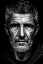 Alter Mann Portrait Schwarz Weiss Details Texturen | Frauen und Maenner | Menschen und Emotionen