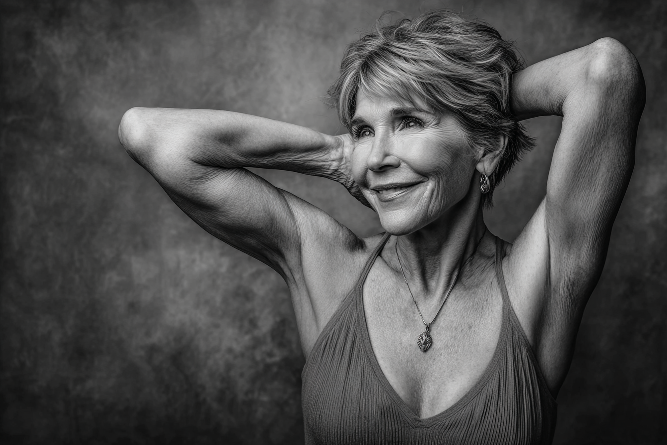 Frau Portrait Smiling Kurzhaar Black White | Frauen und Maenner | Menschen und Emotionen