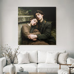 Portraits Close Relationship In Vintage Style